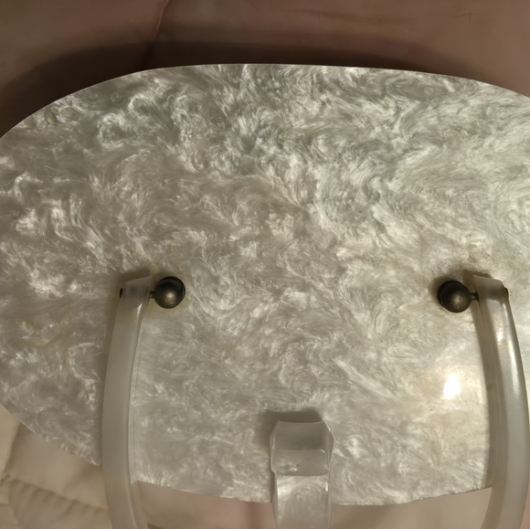 VINTAGE WILARDY LUCITE PURSE MID CENTURY,VERY RARE. - Picture 5 of 5